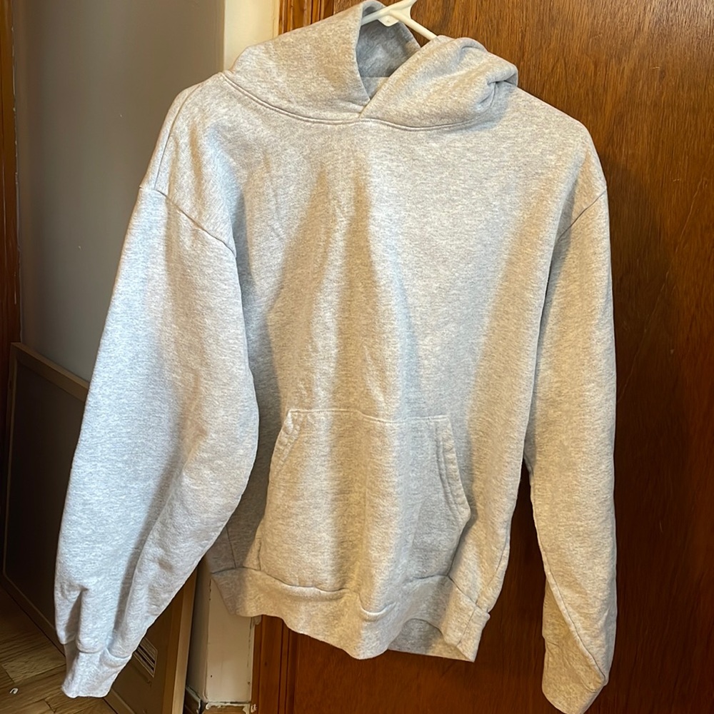 Los Angeles Apparel, hoodie sweatshirt, gray